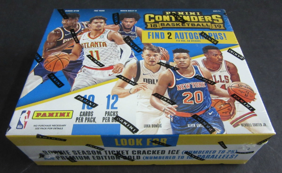 2018/19 Panini Contenders Basketball Box (Hobby)