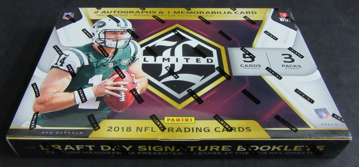 2018 Panini Limited Football Box (Hobby)