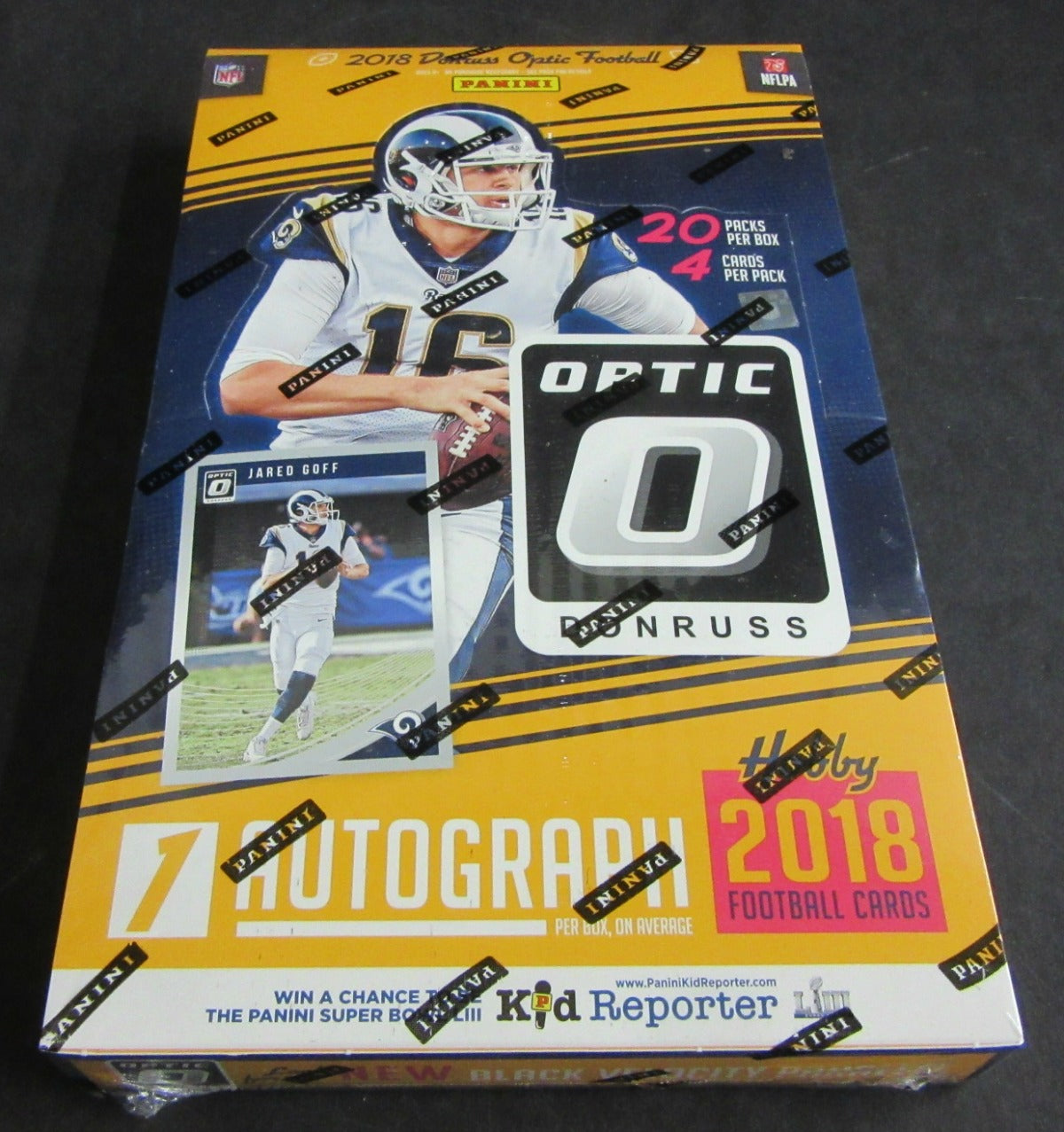 2018 Panini Donruss Optic Football Box (Hobby)