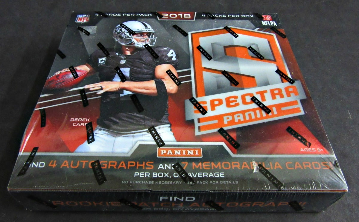 2018 Panini Spectra Football Box (Hobby)