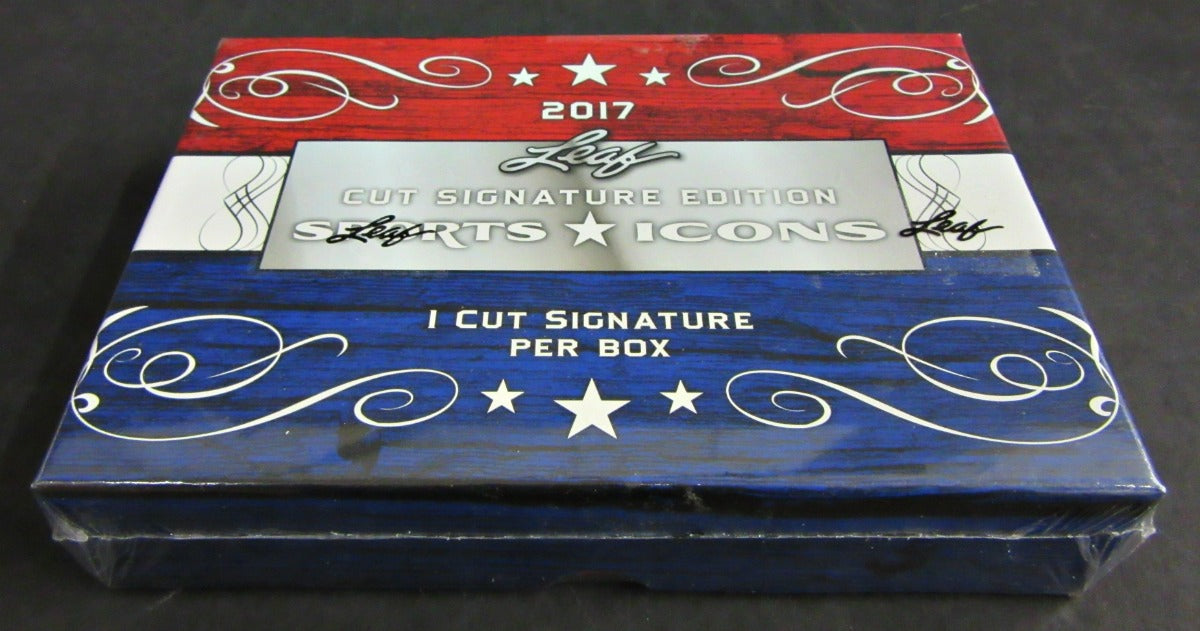 2017 Leaf Cut Signature Box Sports Icons Edition (Hobby)