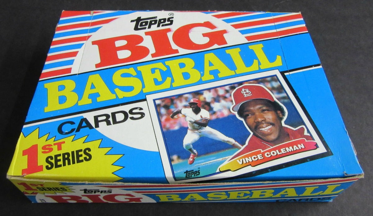 1988 Topps Big Baseball 1st Series Unopened Box