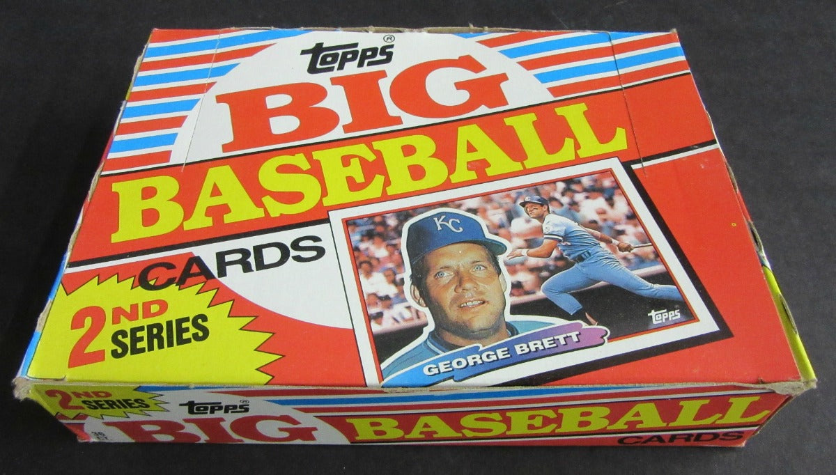 1988 Topps Big Baseball 2nd Series Unopened Box