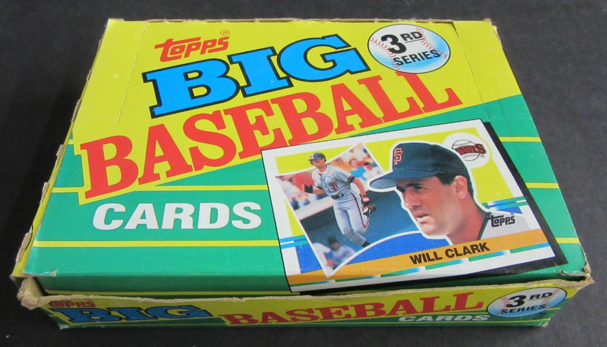 1990 Topps Big Baseball 3rd Series Unopened Box