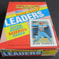 1988 Topps Major League Leaders Baseball Unopened Box