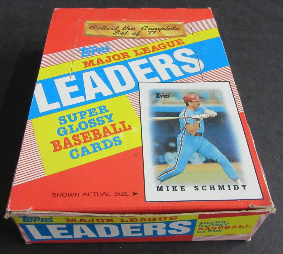 1988 Topps Major League Leaders Baseball Unopened Box