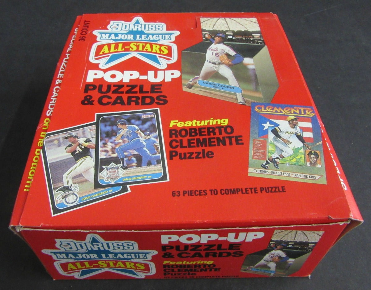 1988 Topps Major League Leaders Baseball Unopened Box