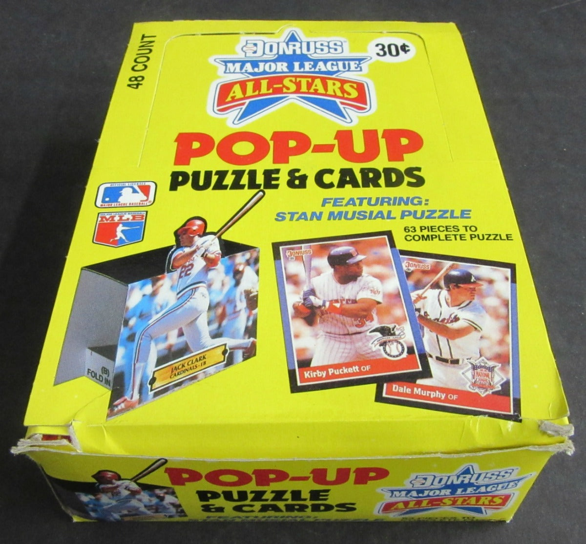 1989 Topps Major League Leaders Baseball Unopened Box