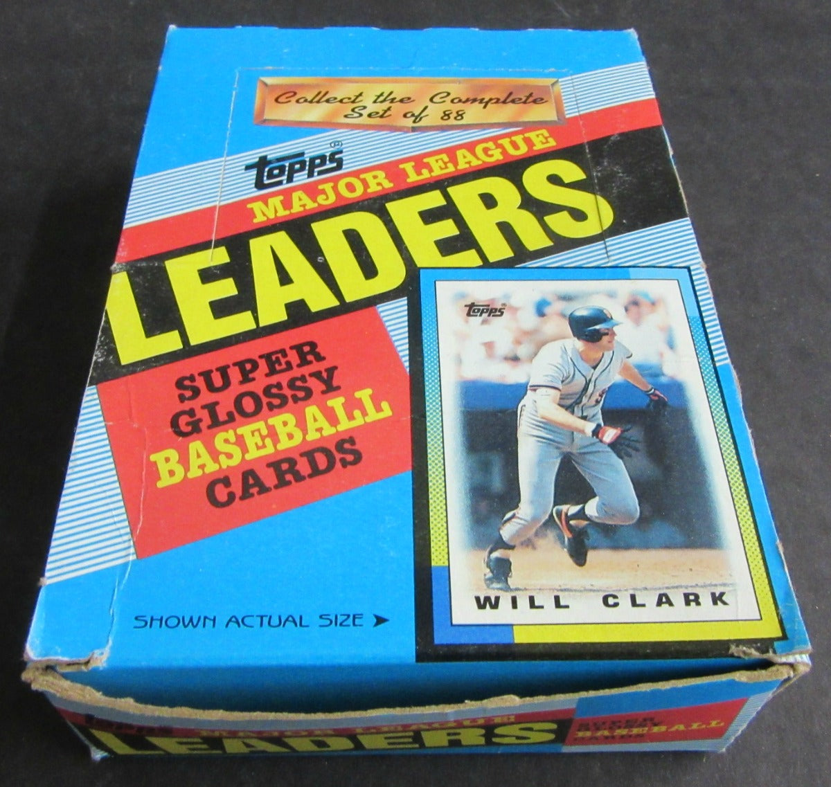 1990 Topps Major League Leaders Baseball Unopened Box