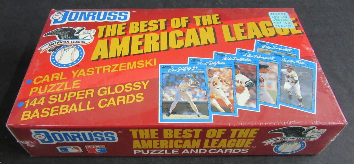 1990 Donruss Best of The American League Baseball Factory Set