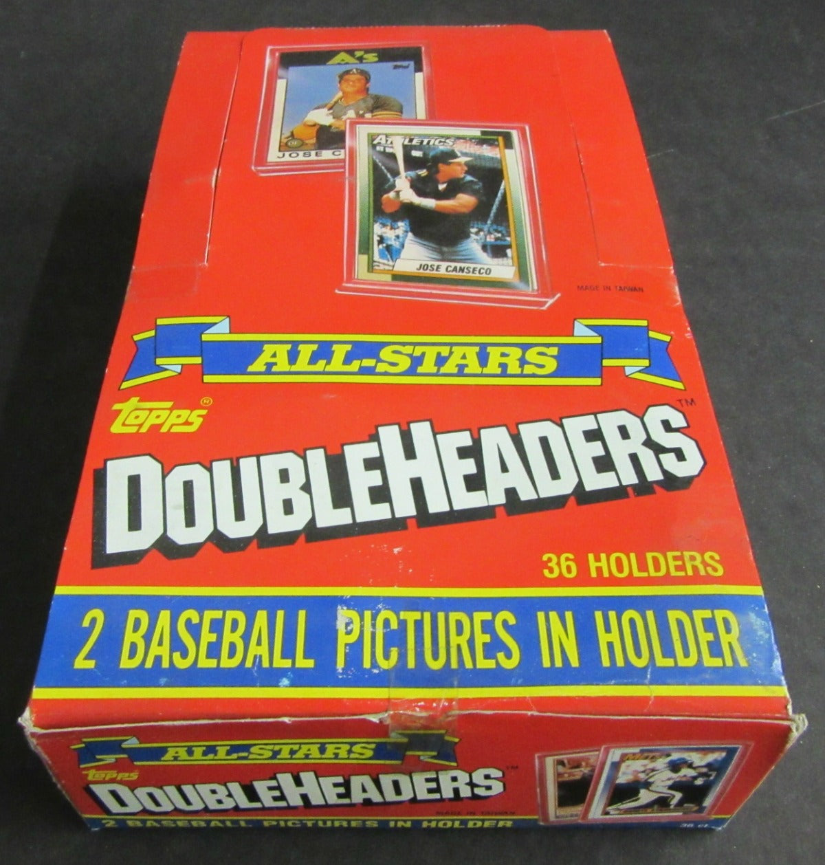 1990 Topps DoubleHeaders Baseball Unopened Box