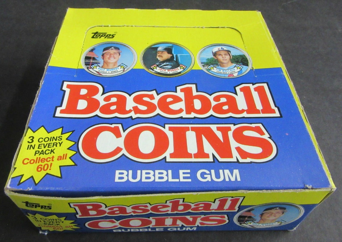 1988 Topps Baseball Coins Box