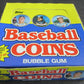 1988 Topps Baseball Coins Unopened Box