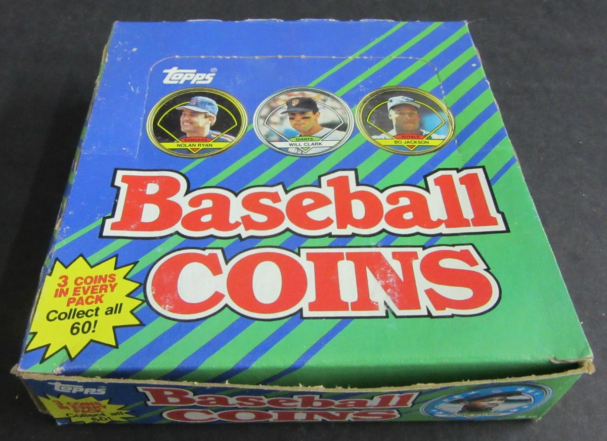 1990 Topps Baseball Coins Unopened Box