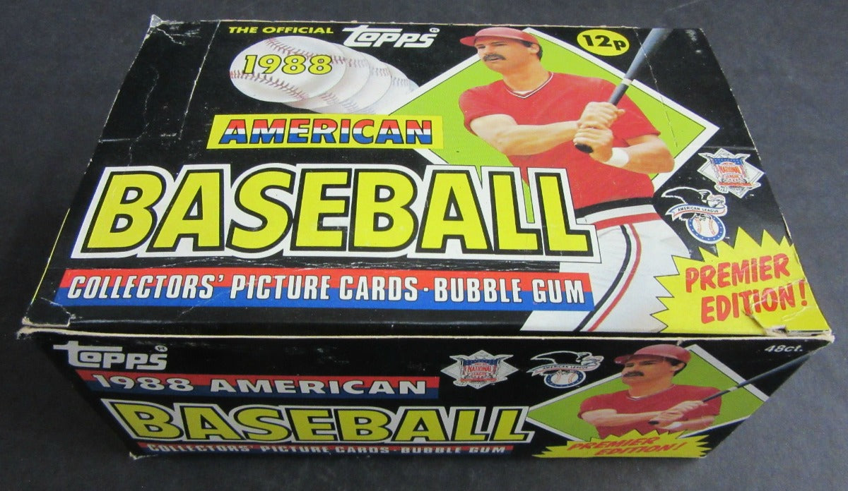 1988 Topps American Baseball Unopened Box