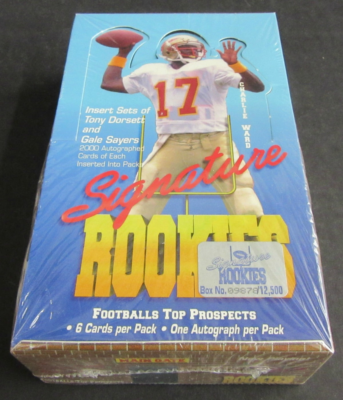 1994 Signature Rookies Football Unopened Box