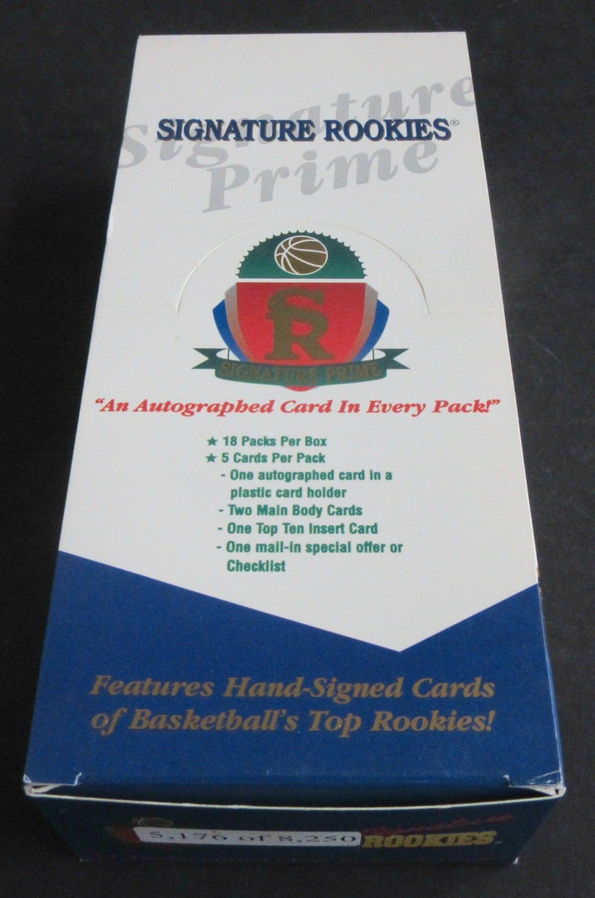1995 Signature Rookies Signature Prime Basketball Box