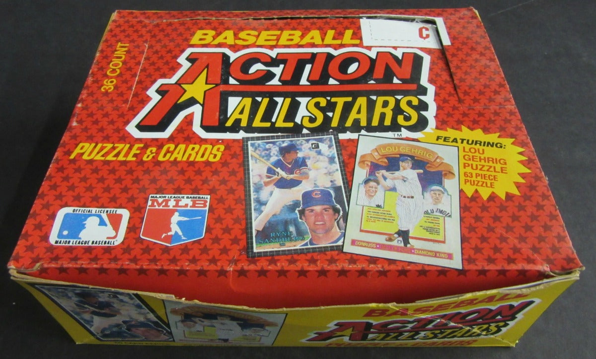 1985 Donruss Action All Stars Baseball Unopened Box