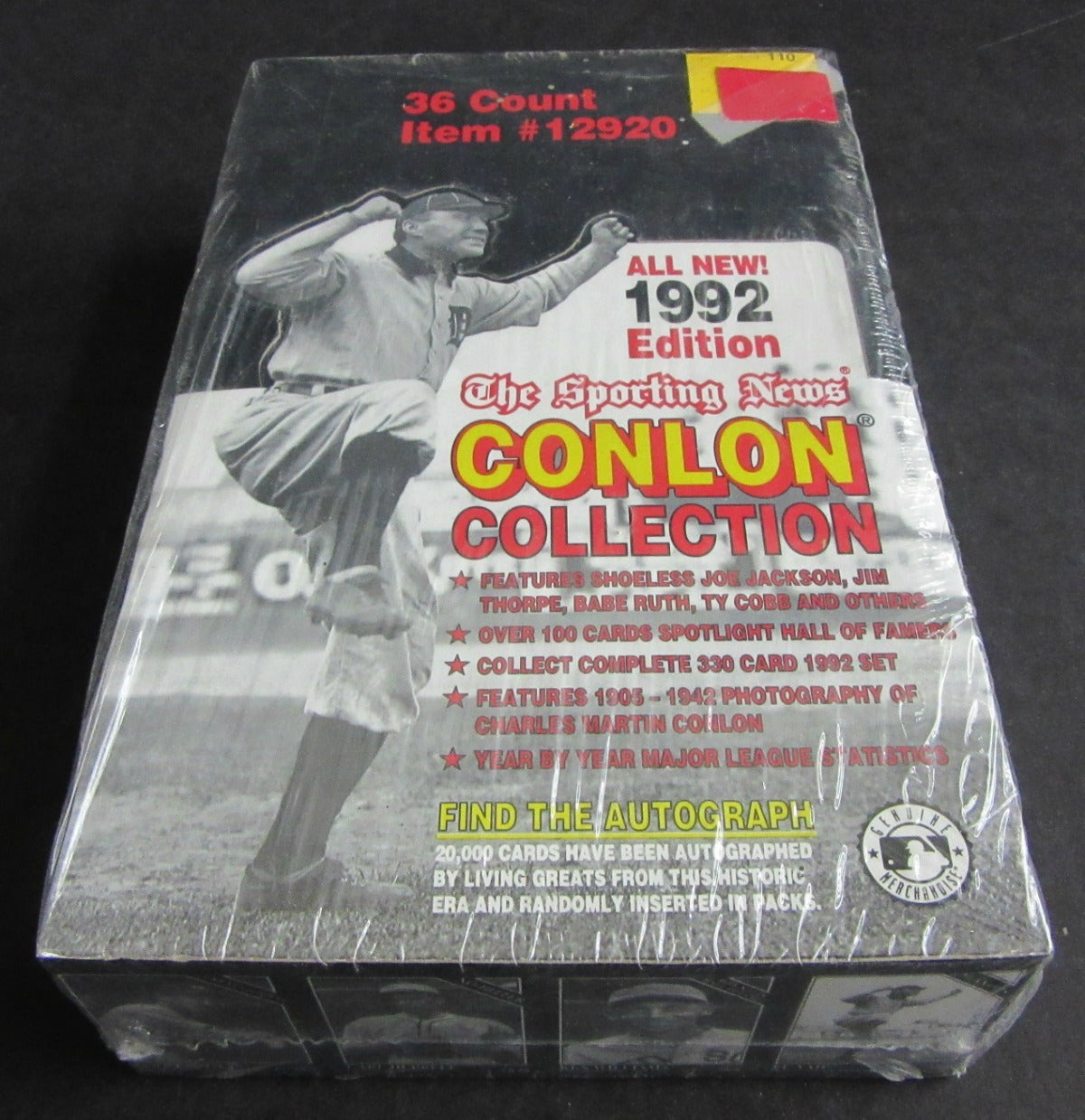 1992 Megacards Conlon Collection Baseball Box