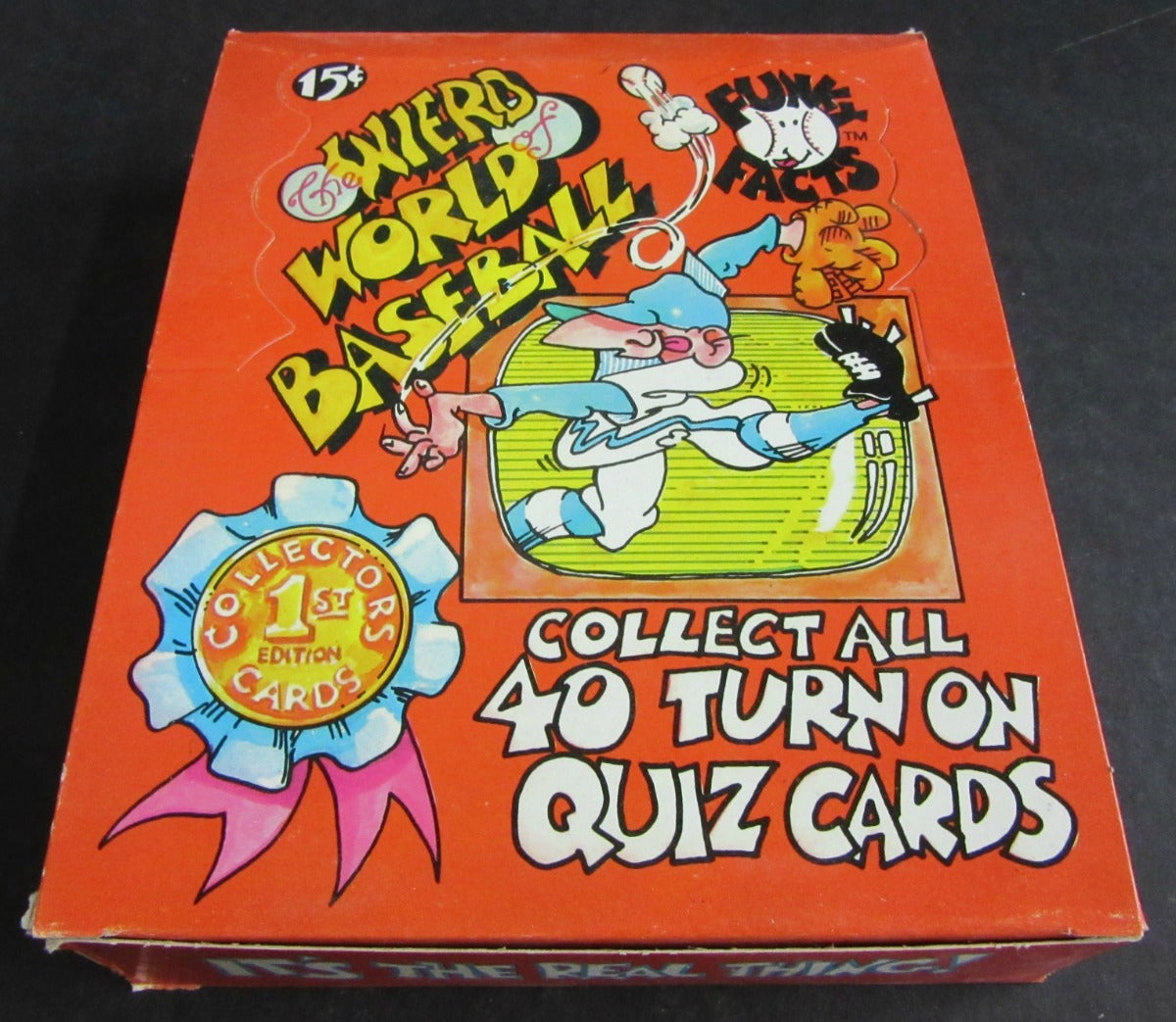 1976 Funky Sales Weird World Of Baseball Unopened Box