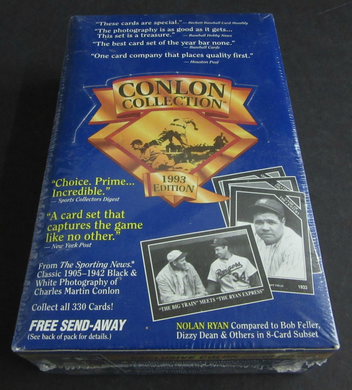 1993 Megacards Conlon Collection Baseball Unopened Box