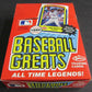1990 Swell Baseball Greats Unopened Box