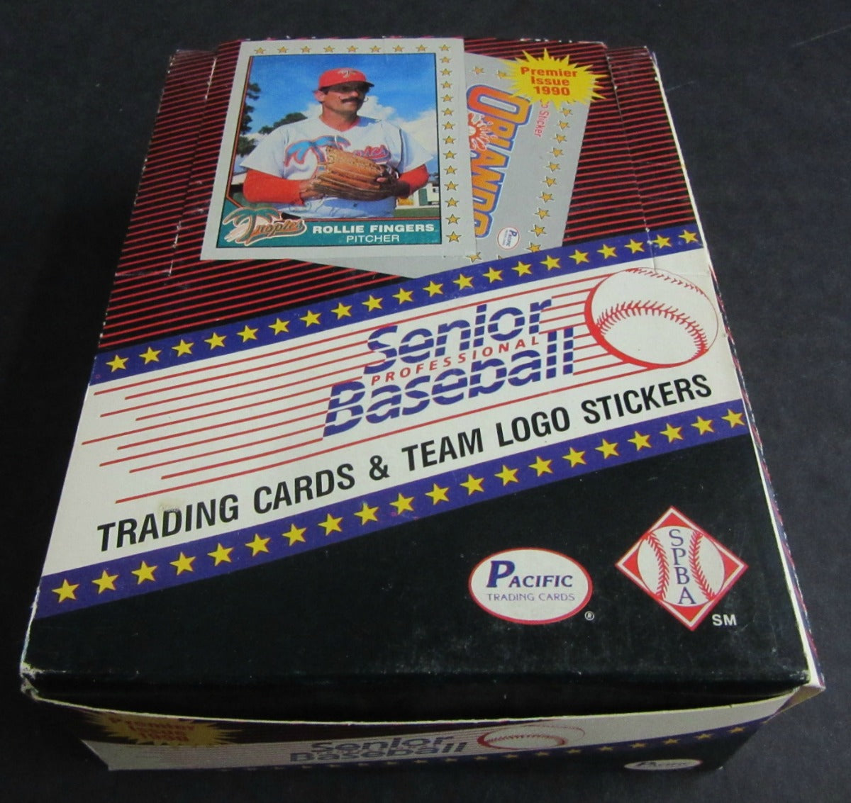 1990 Pacific Senior League Baseball Unopened Box