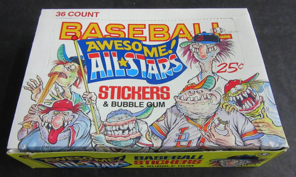 1988 Donruss Leaf Awesome All Stars Baseball Unopened Box