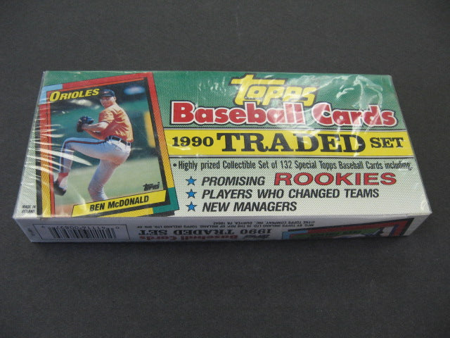 1990 Topps Baseball Traded Factory Set (Flat)