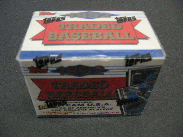 1992 Topps Baseball Traded Factory Set