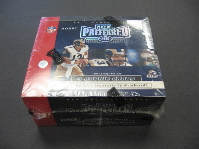 2001 Playoff Preferred Football Box (Hobby)