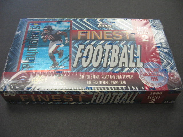 1996 Topps Finest Football Series 2 Box