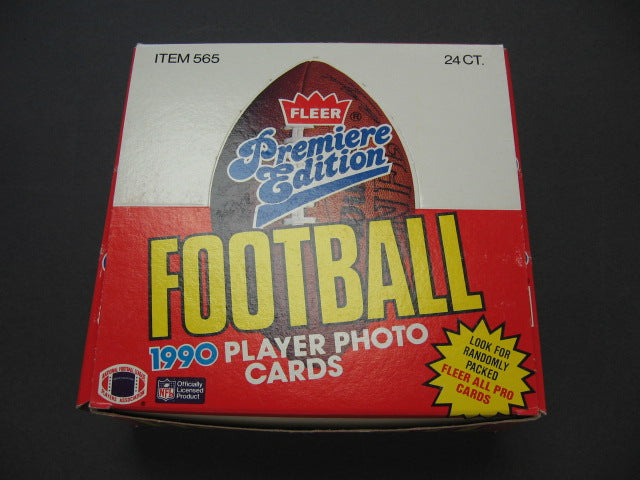 1990 Fleer Football Jumbo Box