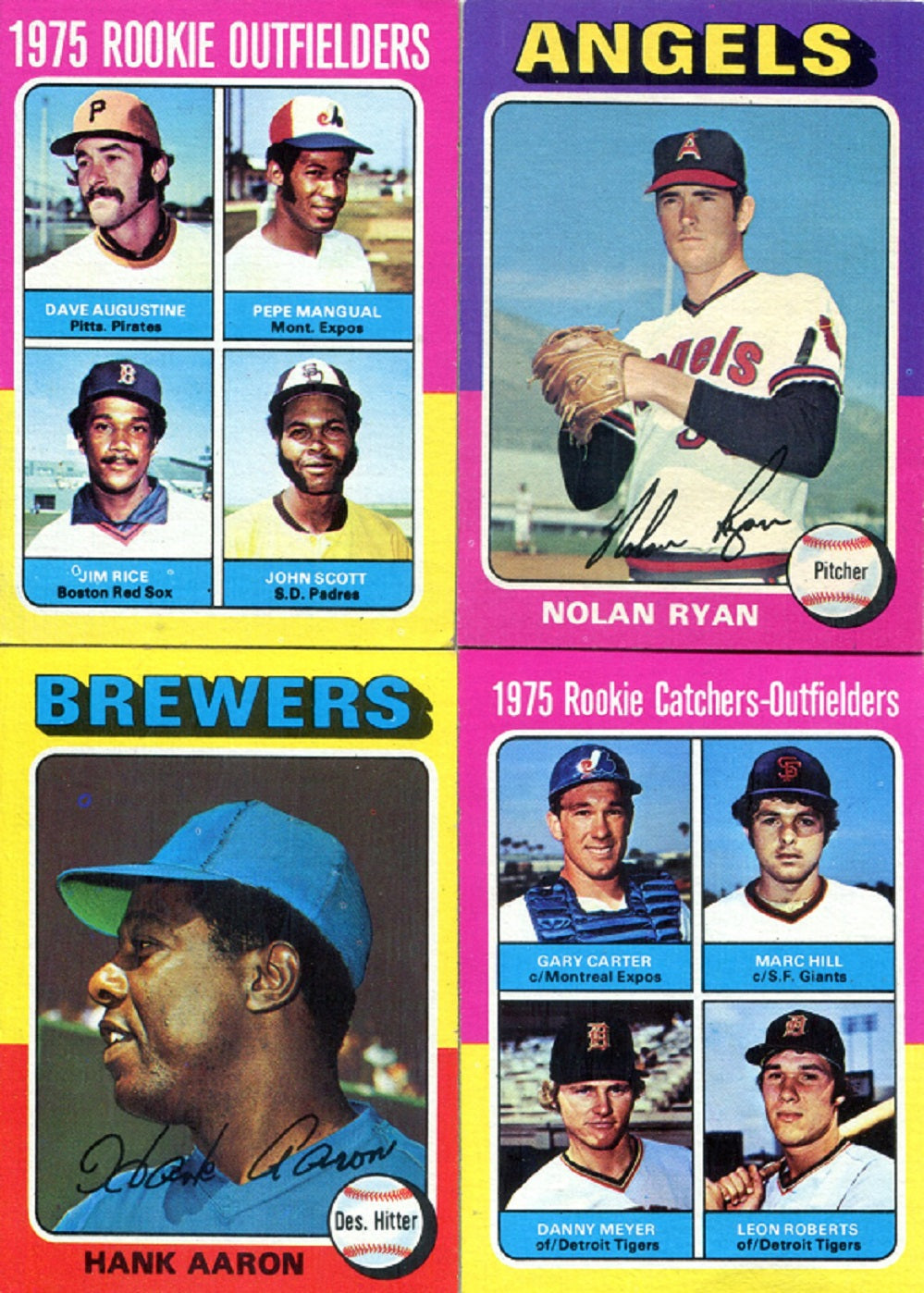 1975 Topps Baseball Complete Set EX/MT NM (660) (23-100)