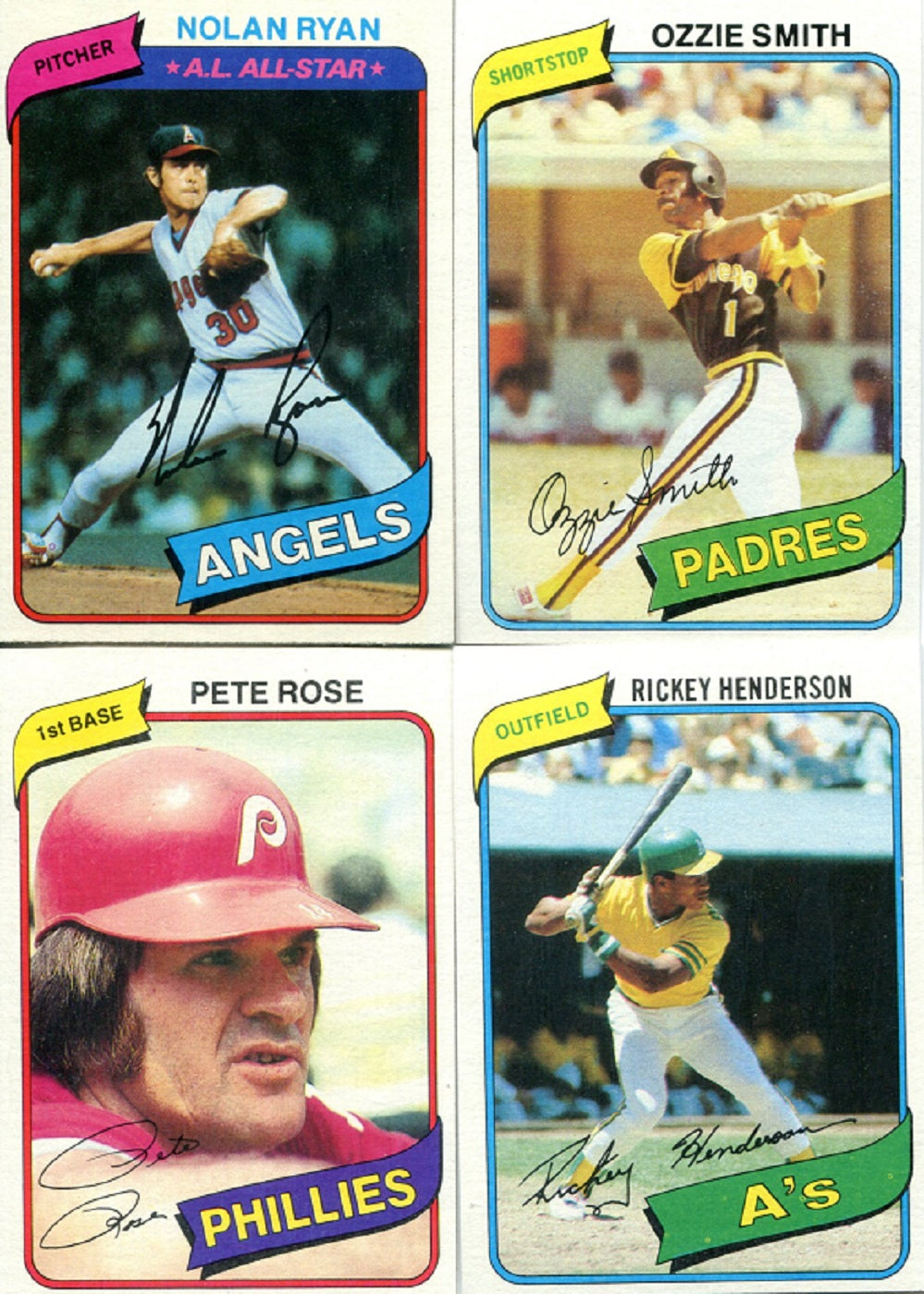 1980 Topps Baseball Complete Set NM (726) (23-102)