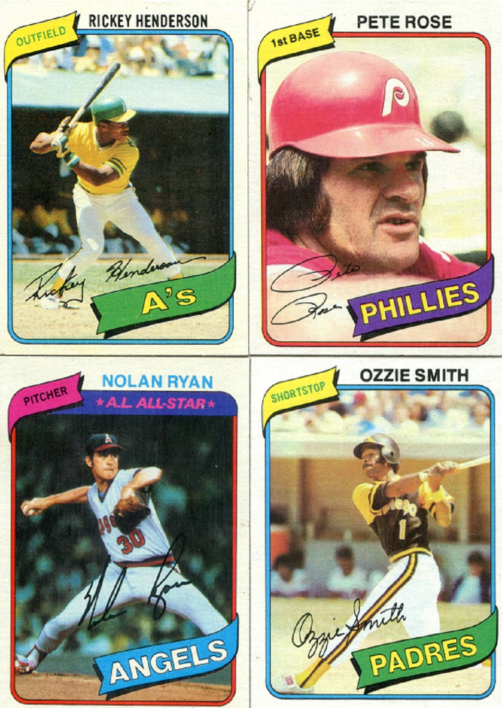 1980 Topps Baseball Complete Set EX NM (726) (23-103)