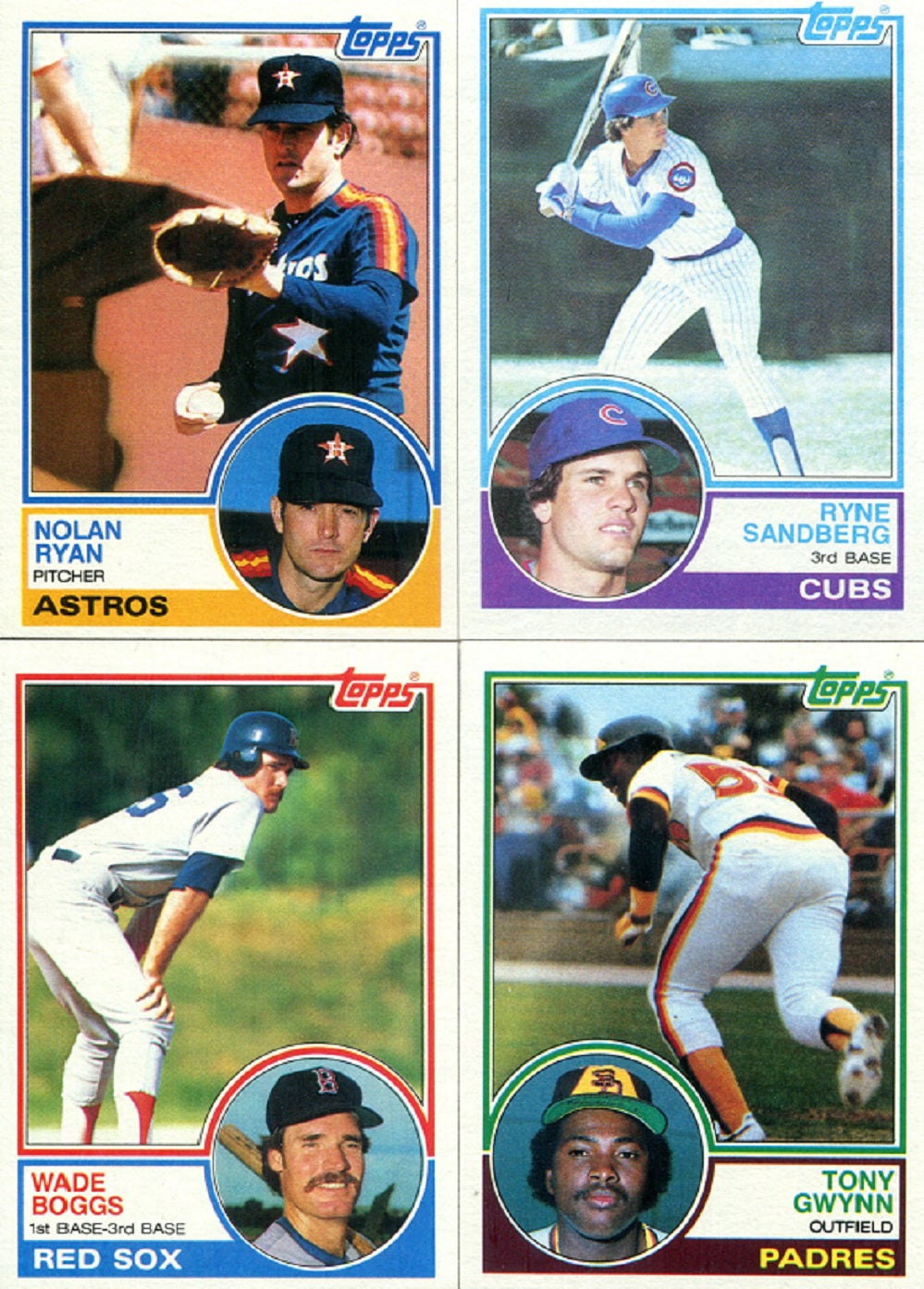 1983 Topps Baseball Complete Set NM NM/MT (792) (23-106)