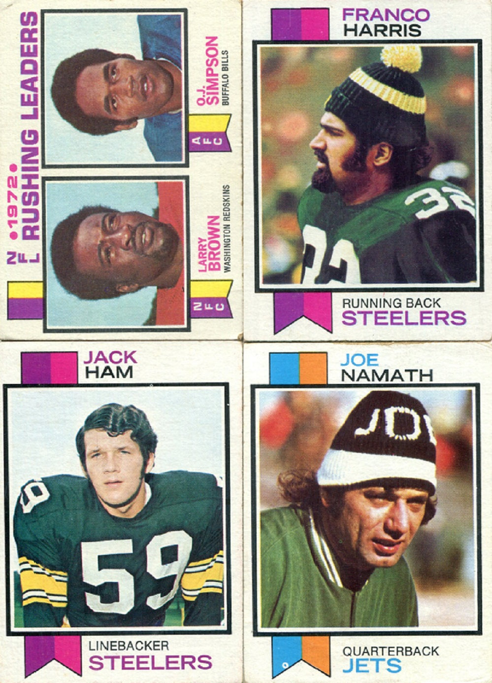 1973 Topps Football Complete Set VG (528) (23-115)