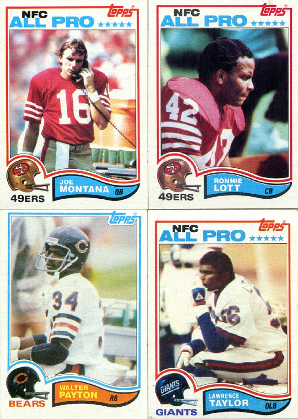 1982 Topps Football Complete Set EX/MT NM (528) (23-116)
