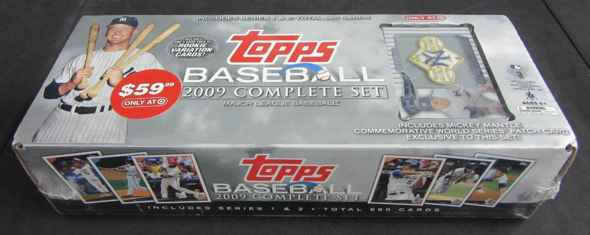 2009 Topps Baseball Factory Set (Target) (Mantle Patch)