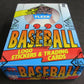 1990 Fleer Baseball Unopened Wax Box (Canadian) (BBCE)