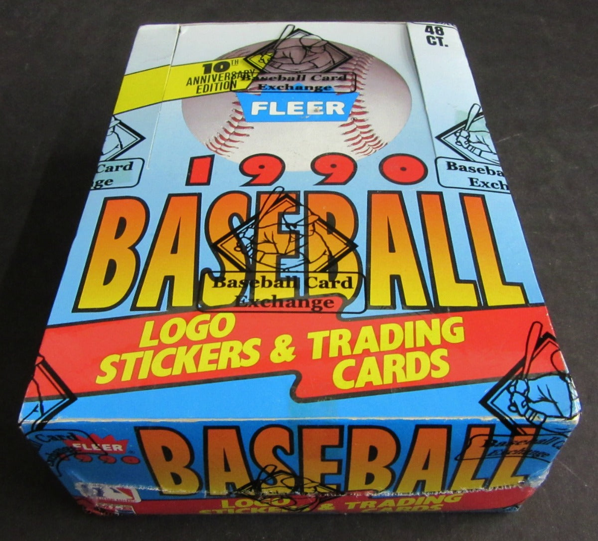 1990 Fleer Baseball Unopened Wax Box (Canadian) (BBCE)