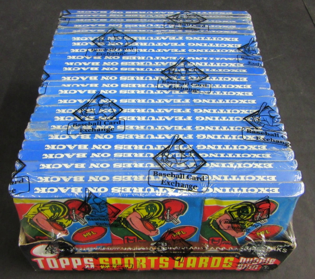 1979 Topps Football Unopened Wax Pack Tray Box (BBCE)