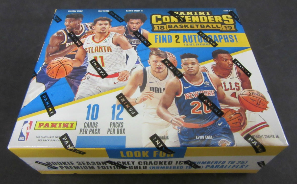 2018/19 Panini Contenders Basketball Box (Hobby)