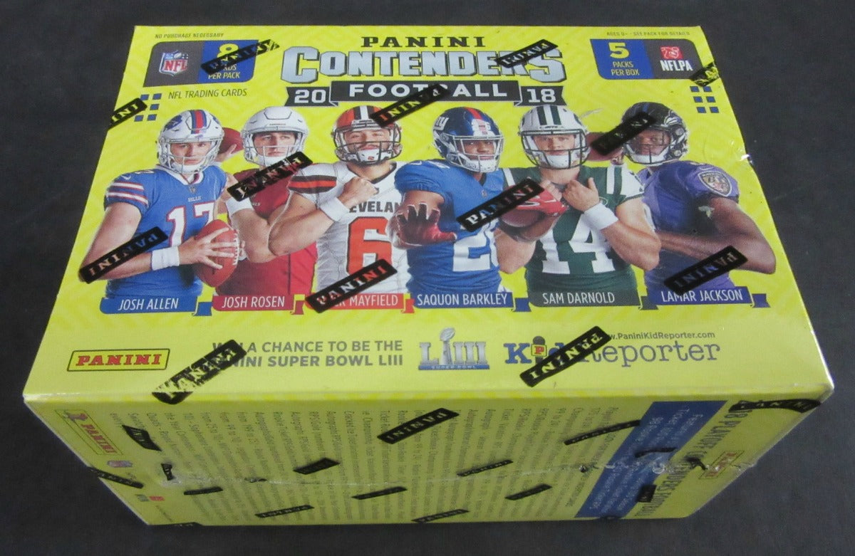 2018 Panini Contenders Football Blaster Box (5/8)