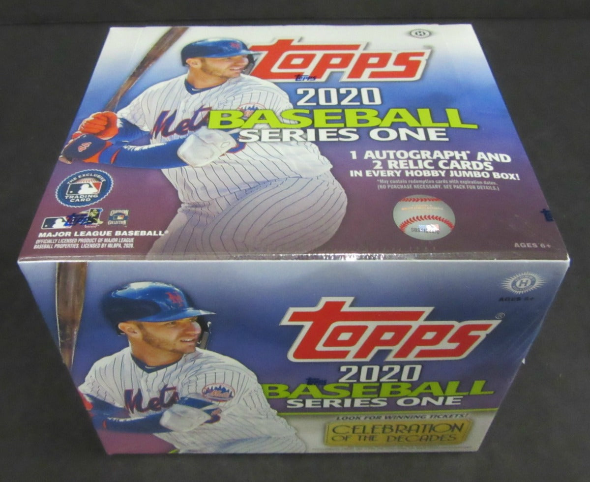 2020 Topps Baseball Series 1 Jumbo Box (Hobby)