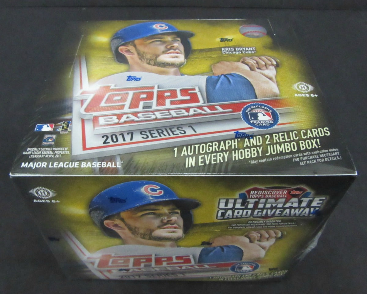 2017 Topps Baseball Series 1 Jumbo Box (Hobby)