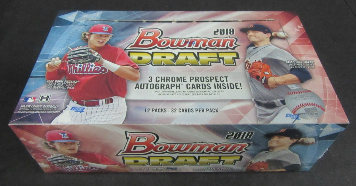 2018 Bowman Draft Baseball Jumbo Box (Hobby) (12/32)