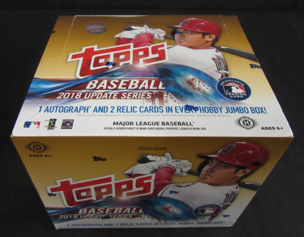 2018 Topps Baseball Update Series Jumbo Box (Hobby) (10/50