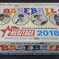 2018 Topps Heritage Baseball Box (Hobby)